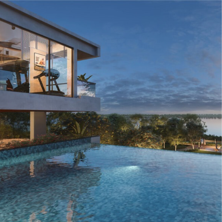 Swimming Pool, the-midsummer-rain 4 Bedroom 5100 Sq.Ft. Villa In Sanne Amanikere Bangalore 9060139