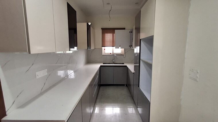 Kitchen, ambala highway 3 Bedroom 1350 Sq.Ft. Builder Floor In Ambala Highway Zirakpur 9060203