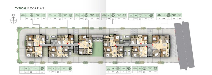 Master Plan, salugara 2 Bedroom 950 Sq.Ft. Apartment In Salugara Siliguri 9060184
