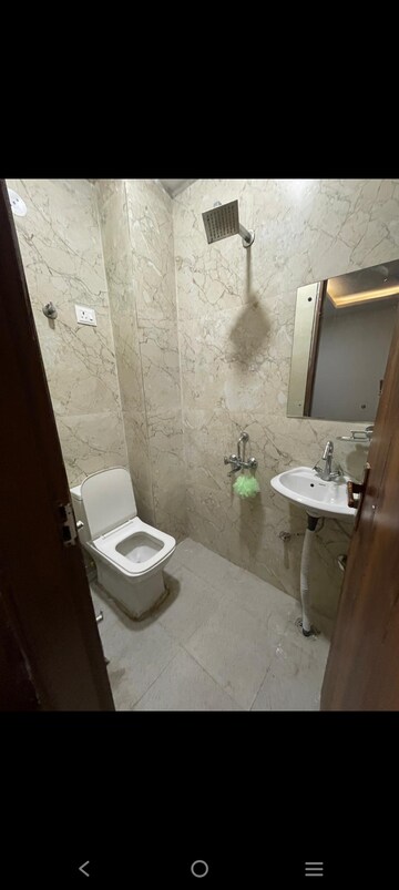 Bathroom in 2 BHK Builder Floor at Saket – for Rent