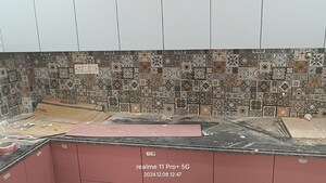 Kitchen in 3 BHK Villa at Deva Road – for Sale