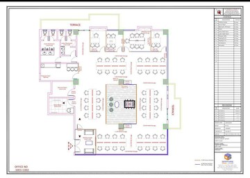 Floor Plan in  Office Space at Teerth Technospace, Baner – for Rent