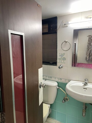 Bathroom in 2 BHK Apartment at Kores Nakshatra, Vartak Nagar – for Rent