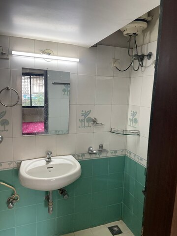 Bathroom in 2 BHK Apartment at Kores Nakshatra, Vartak Nagar – for Rent