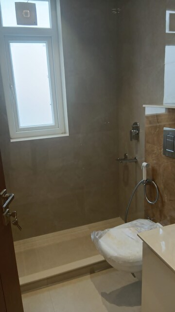 Bathroom in 3 BHK Builder Floor at Greater Kailash I – for Rent