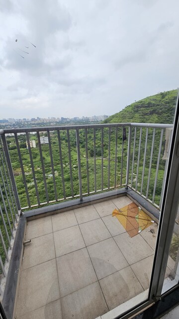 Balcony in 1 BHK Apartment at Godrej Hillside, Mahalunge – for Rent