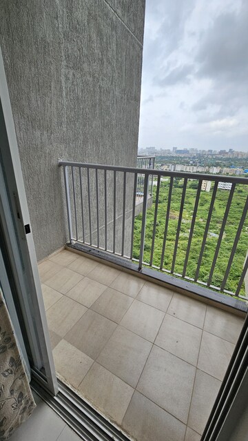 Balcony in 1 BHK Apartment at Godrej Hillside, Mahalunge – for Rent