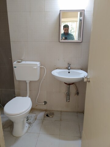Bathroom in 2 BHK Apartment at Ambiience Antilia, Bavdhan – for Rent