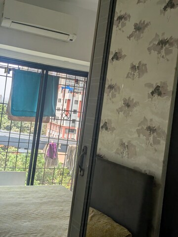 Balcony in 2 BHK Apartment at Bhoomi Classic, Malad West – for Rent