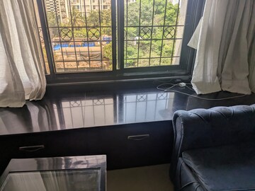 Balcony in 2 BHK Apartment at Bhoomi Classic, Malad West – for Rent