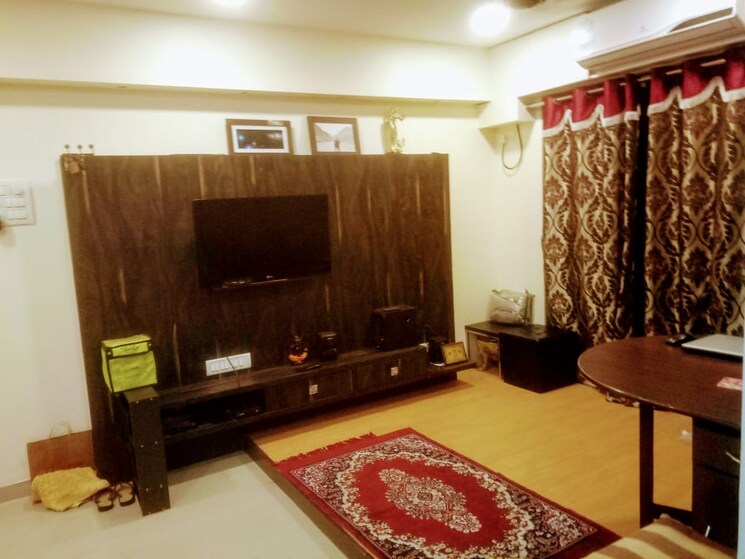 Living Room, jasmine-chs 2 Bedroom 600 Sq.Ft. Apartment In Kavesar Thane 9060446