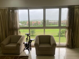 Living Room in 4 BHK Apartment at Lodha Belmondo, Gahunje – for Sale