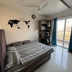 Master Bedroom in 2 BHK Apartment at Rahul Arcus, Vasant Vihar – for Sale