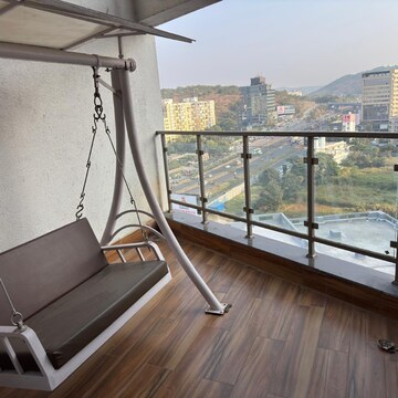 Balcony in 2 BHK Apartment at Rahul Arcus, Vasant Vihar – for Sale