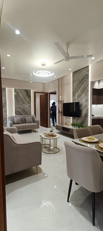 Living Room in 3 BHK Apartment at Kamdhenu The Premia, Hadapsar – for Sale