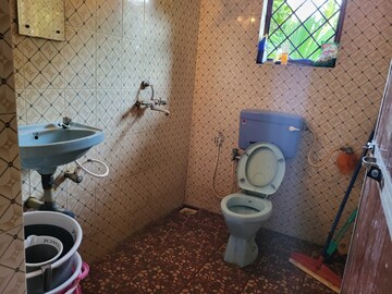 Bathroom in 2 BHK Builder Floor at Siolim – for Rent