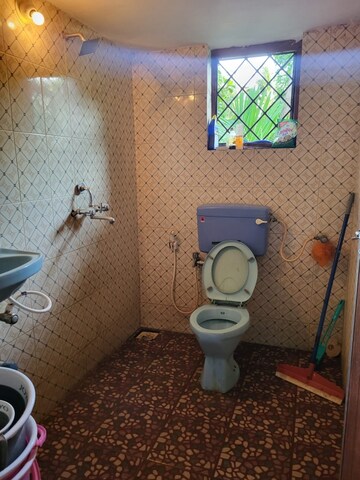 Bathroom in 2 BHK Builder Floor at Siolim – for Rent