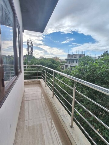 Balcony in 3 BHK Builder Floor at Sector 4 – for Rent