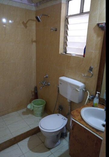 Bathroom in 2 BHK Apartment at Karia Konark Campus, Viman Nagar – for Rent