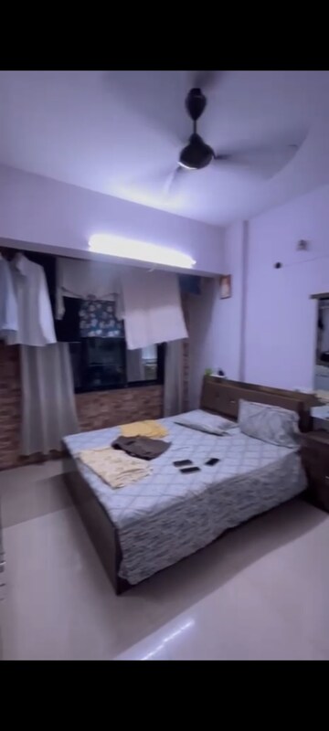 Bedroom in 1 BHK Apartment at Oracle Sapphire CHS, Nerul – for Sale
