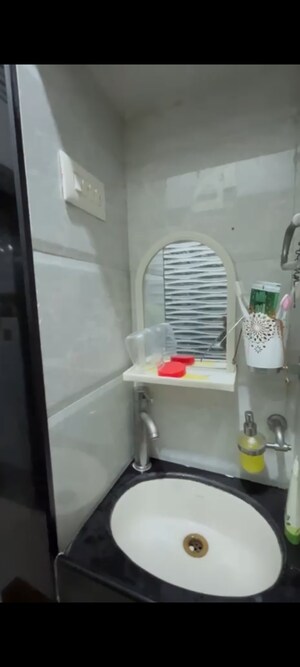 Bathroom in 1 BHK Apartment at Oracle Sapphire CHS, Nerul – for Sale