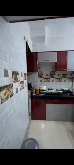 Kitchen in 1 BHK Apartment at Oracle Sapphire CHS, Nerul – for Sale