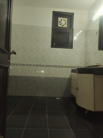 Bathroom in 3 BHK Builder Floor at Greater Kailash I – for Rent