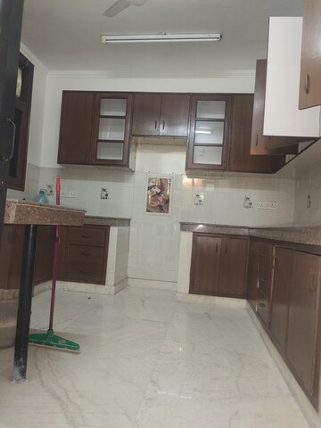 Kitchen in 3 BHK Builder Floor at Greater Kailash I – for Rent