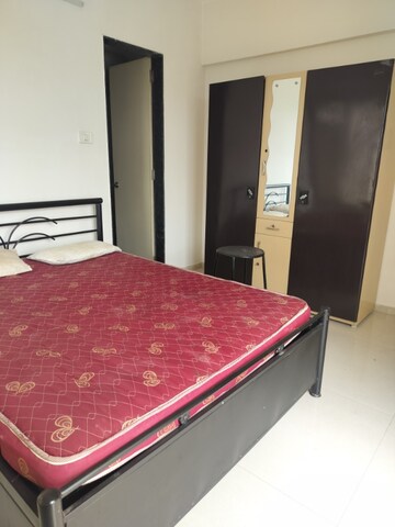 Bedroom in 2 BHK Apartment at Vishal Belleza, Hadapsar – for Rent