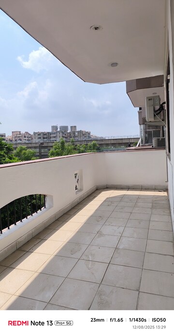 Balcony in 3 BHK Apartment at Shiv Shakti Apartments Gurgaon, Sector 54 – for Rent