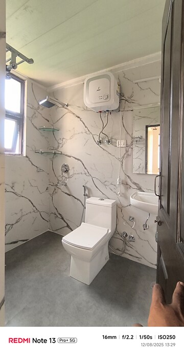 Bathroom in 3 BHK Apartment at Shiv Shakti Apartments Gurgaon, Sector 54 – for Rent