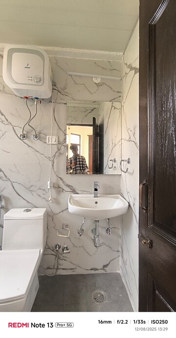 Bathroom in 3 BHK Apartment at Shiv Shakti Apartments Gurgaon, Sector 54 – for Rent