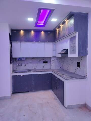 Kitchen in 3 BHK Builder Floor at Knowledge Park V Greater Noida – for Sale