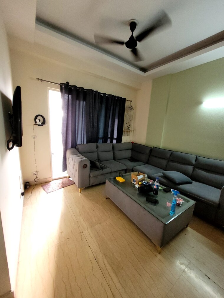 Living Room, charms-castle 2 Bedroom 1115 Sq.Ft. Apartment In Raj Nagar Extension Ghaziabad 9060729