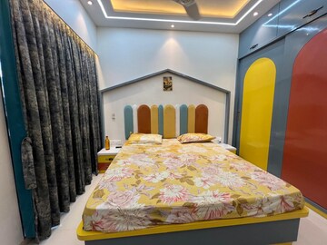 Bedroom in 3 BHK Apartment at Abhiraj Apartment, Seawoods Sector 50 – for Sale