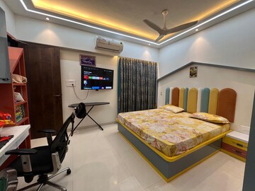 Bedroom in 3 BHK Apartment at Abhiraj Apartment, Seawoods Sector 50 – for Sale