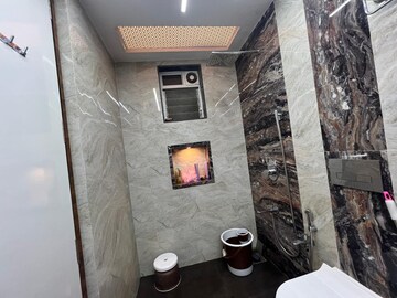 Bathroom in 3 BHK Apartment at Abhiraj Apartment, Seawoods Sector 50 – for Sale