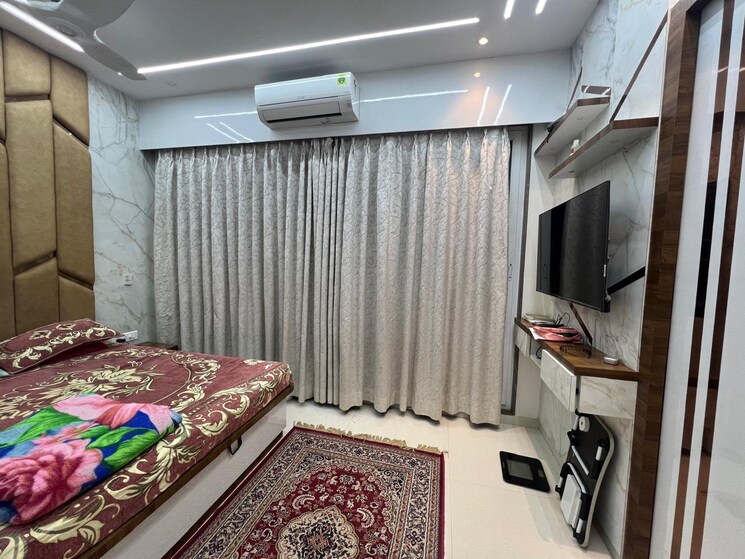 Bedroom, abhiraj-apartment 3 Bedroom 1600 Sq.Ft. Apartment In Seawoods Sector 50 Navi Mumbai 9060730