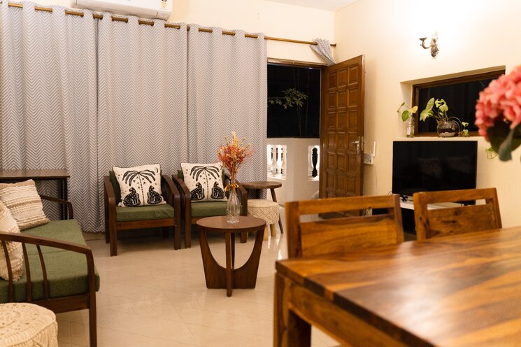 Living Room, greater kailash i 1 Bedroom 600 Sq.Ft. Apartment In Greater Kailash I Delhi 9060747