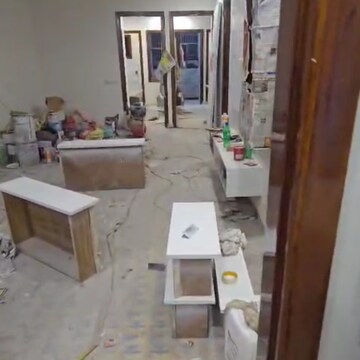 Living Room in 3 BHK Builder Floor at Rohini Sector 16 – for Sale
