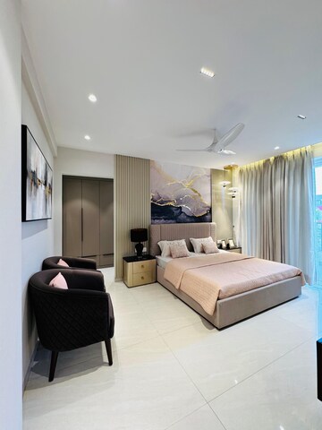Living Room in 3 BHK Apartment at Malwa Escon Primera, International Airport Road – for Sale