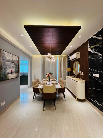 Living Room in 3 BHK Apartment at Malwa Escon Primera, International Airport Road – for Sale