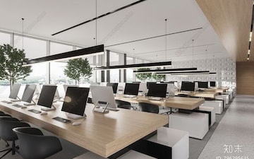 Team Area in Office Space at Geras Imperium Alpha, Kharadi – for Rent