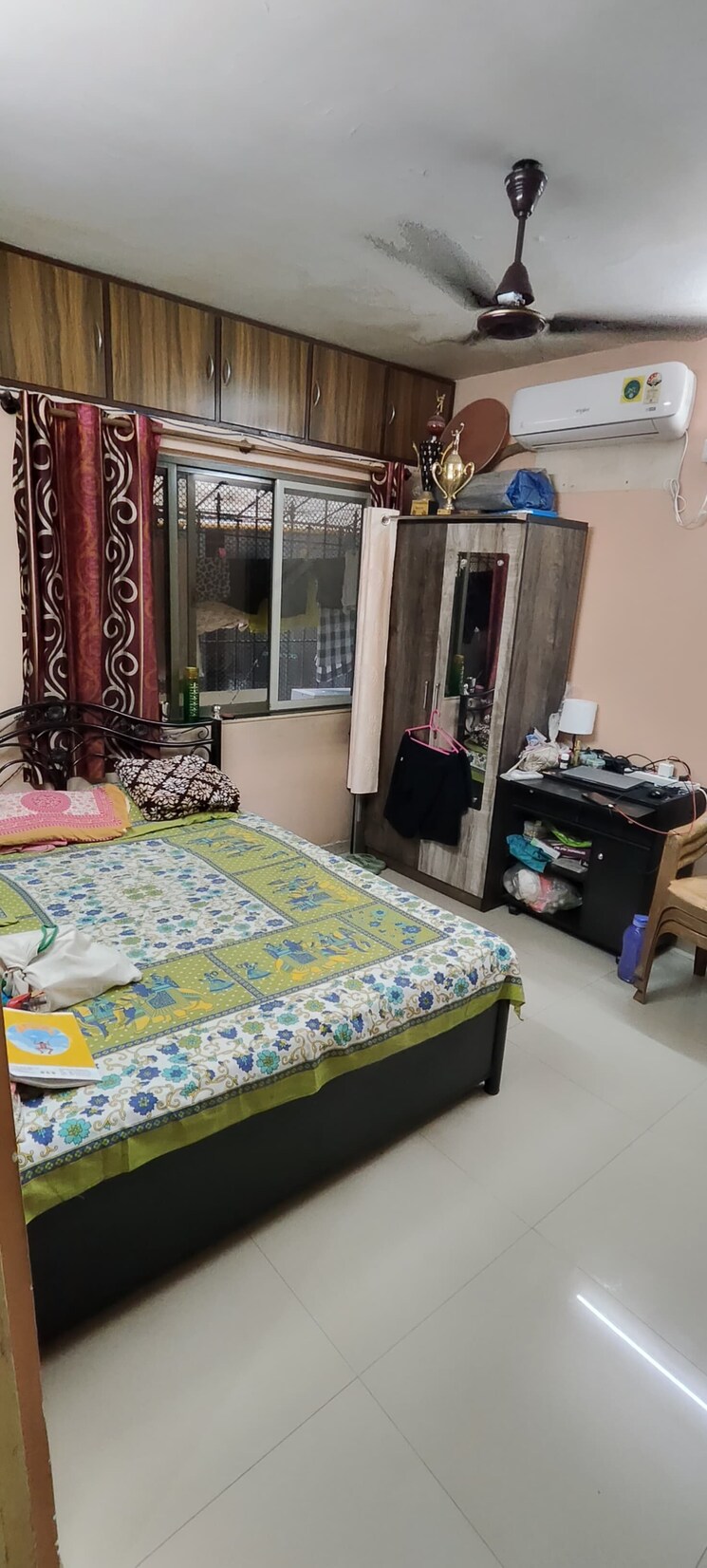 Bedroom, brahamand-phase-6-chs-ltd 1 Bedroom 415 Sq.Ft. Apartment In Brahmand Thane 9060935