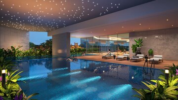 Swimming Pool in 2 BHK Apartment at Shree Avneesh Imperium, Mulund East – for Sale