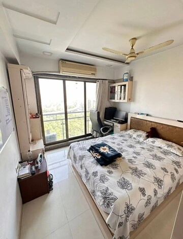 Bedroom in 3 BHK Apartment at Hubtown Akruti Orchid Park, Sakinaka – for Rent