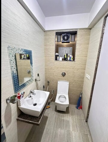 Bathroom in 3 BHK Apartment at Hubtown Akruti Orchid Park, Sakinaka – for Rent