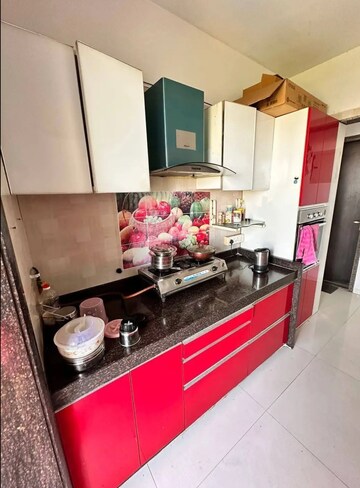 Kitchen in 3 BHK Apartment at Hubtown Akruti Orchid Park, Sakinaka – for Rent