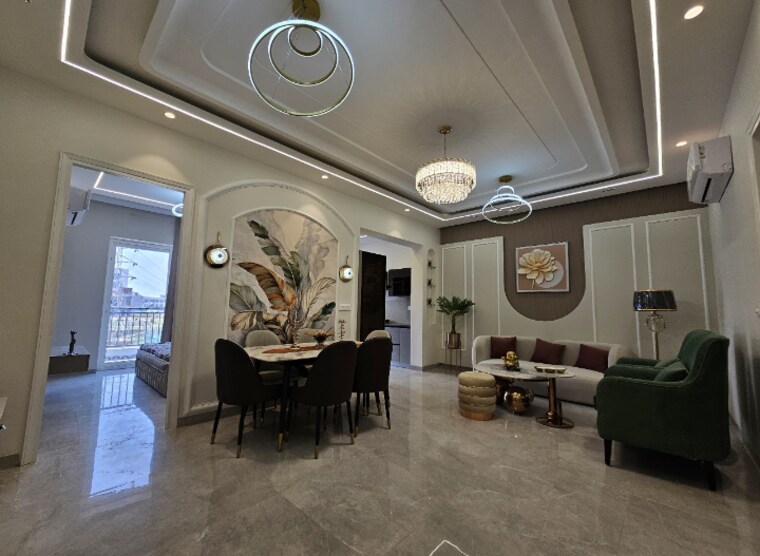 Living Room, pavitra-luxury-residences 3.5 Bedroom 1850 Sq.Ft. Apartment In Patiala Road Zirakpur 9060993