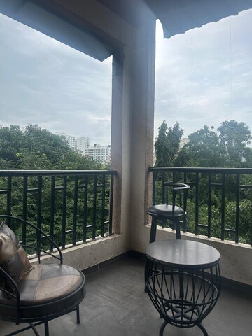Balcony in 3 BHK Apartment at Kolte Patil Stargaze, Bavdhan – for Rent